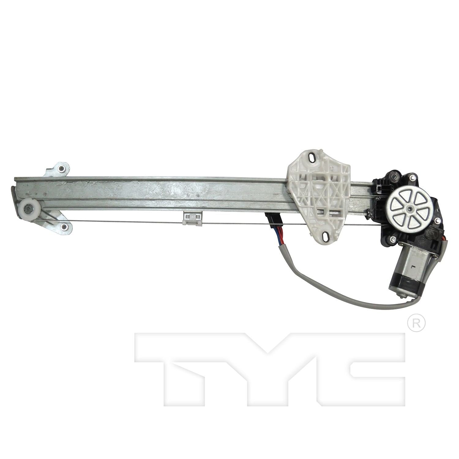 TYC Power Window Motor and Regulator Assembly  top view frsport 660594