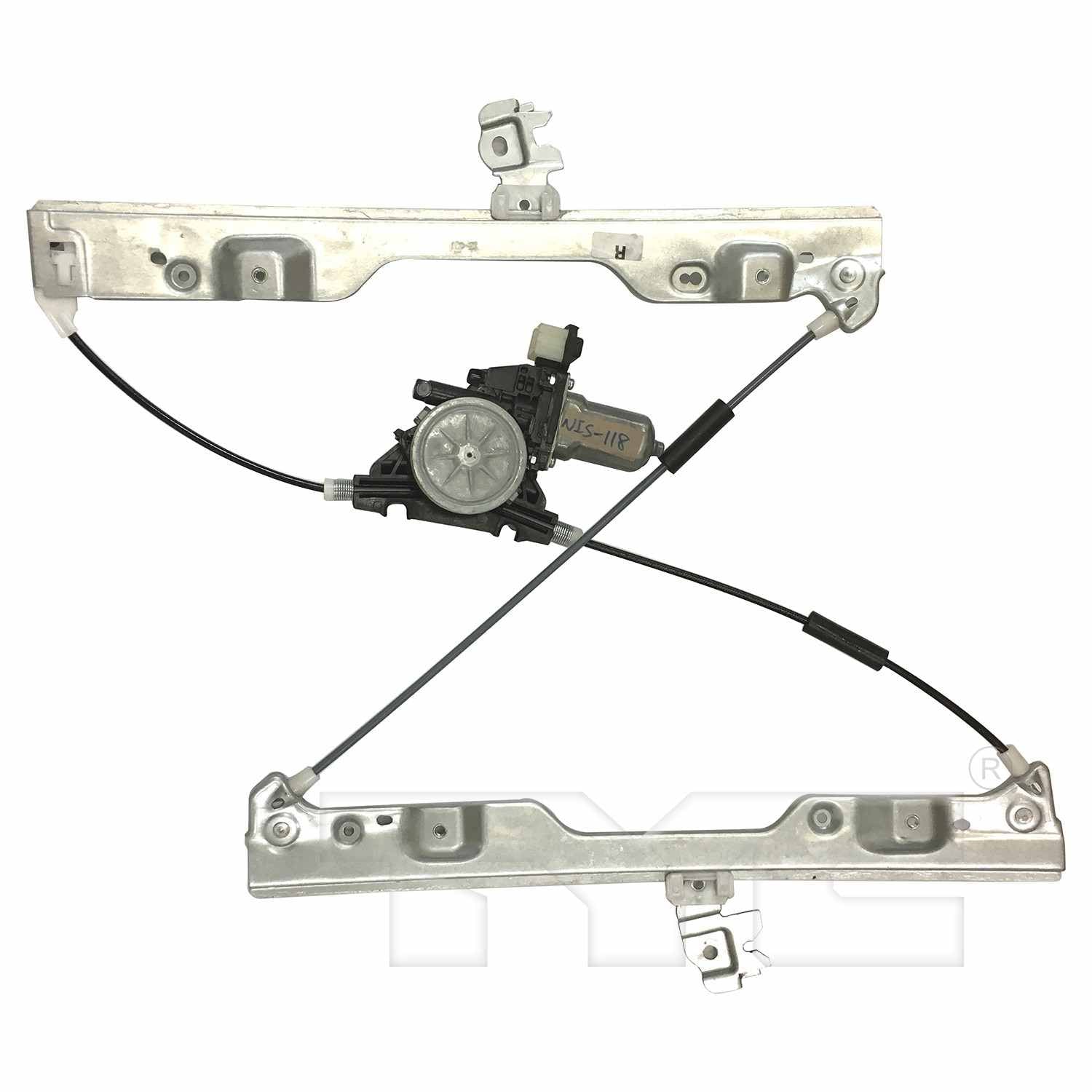 TYC Power Window Motor and Regulator Assembly 660607