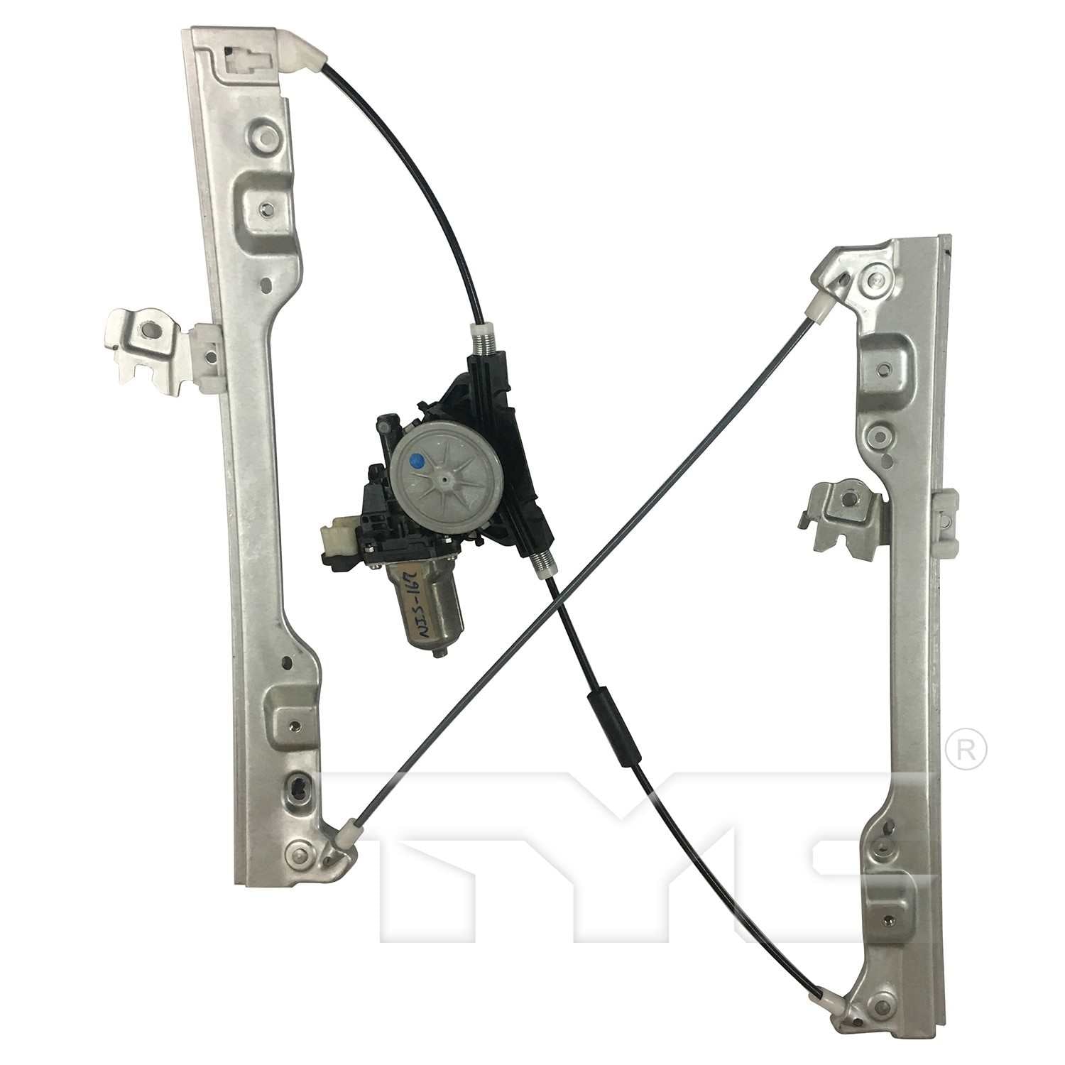 TYC Power Window Motor and Regulator Assembly 660616