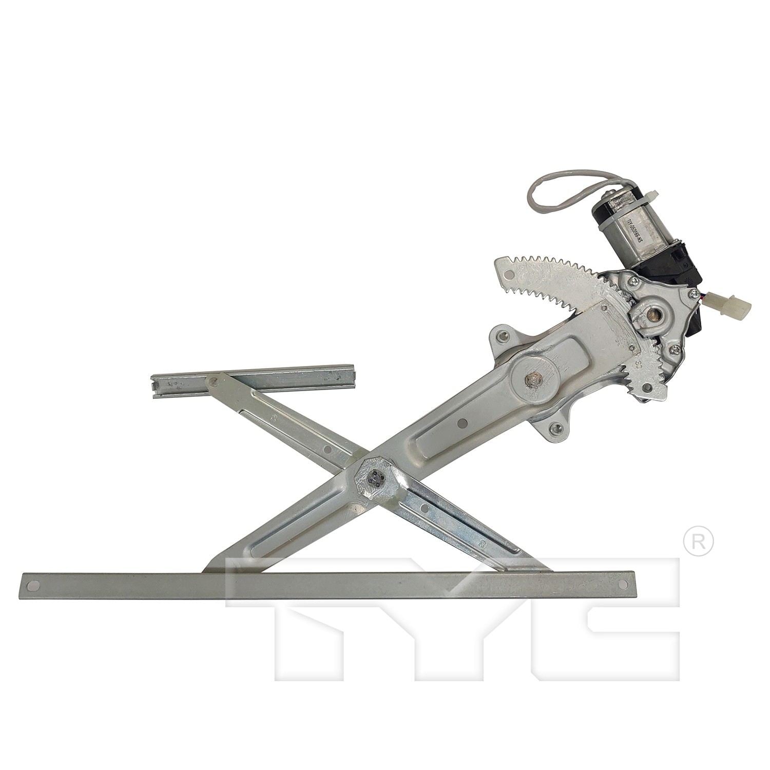 TYC Power Window Motor and Regulator Assembly  top view frsport 660623