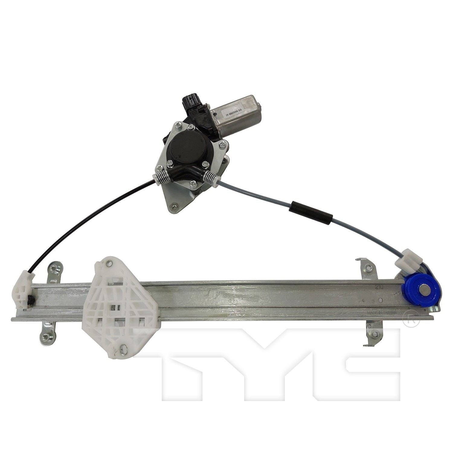 TYC Power Window Motor and Regulator Assembly  top view frsport 660666