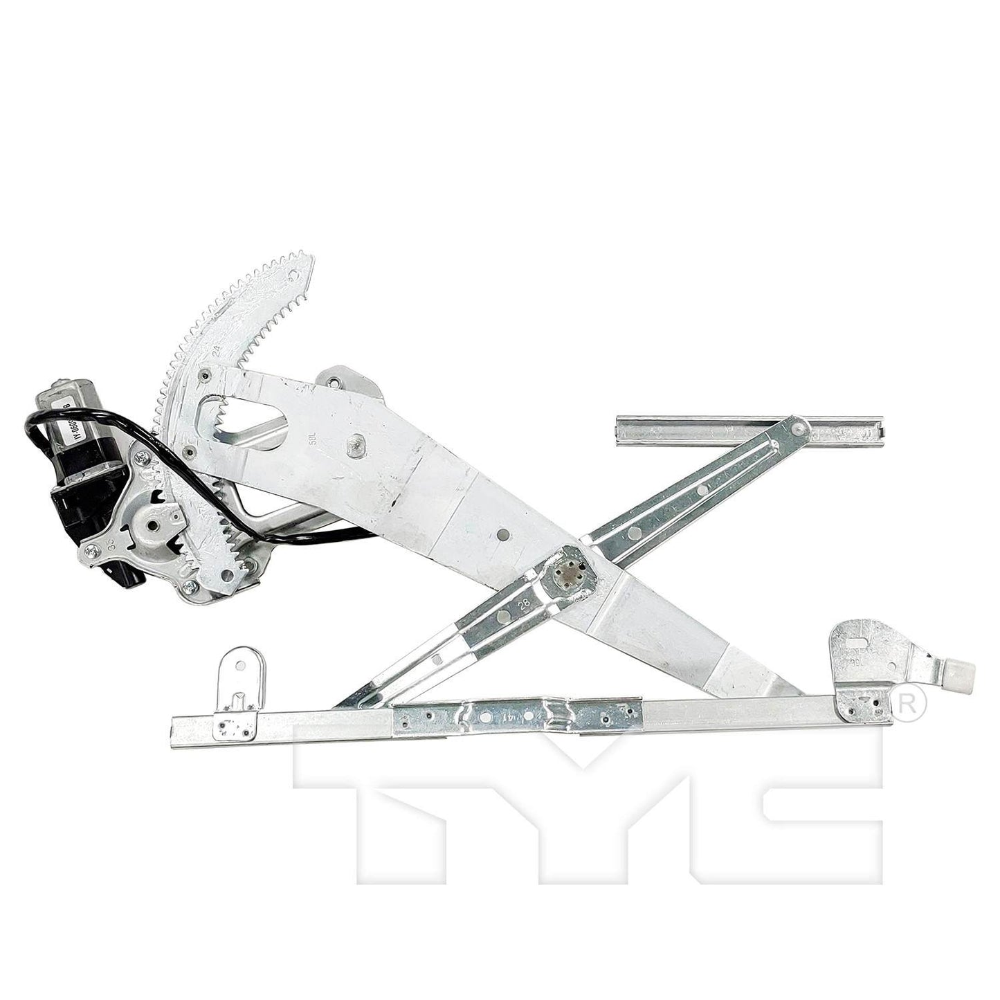 TYC Power Window Motor and Regulator Assembly 660698