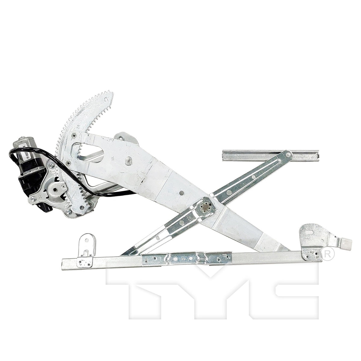 TYC Power Window Motor and Regulator Assembly 660698