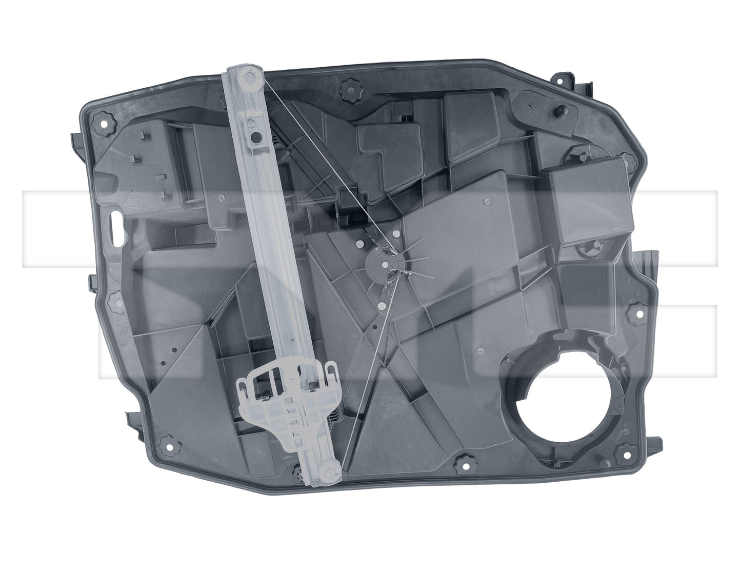 TYC Power Window Motor and Regulator Assembly 660827 image 3