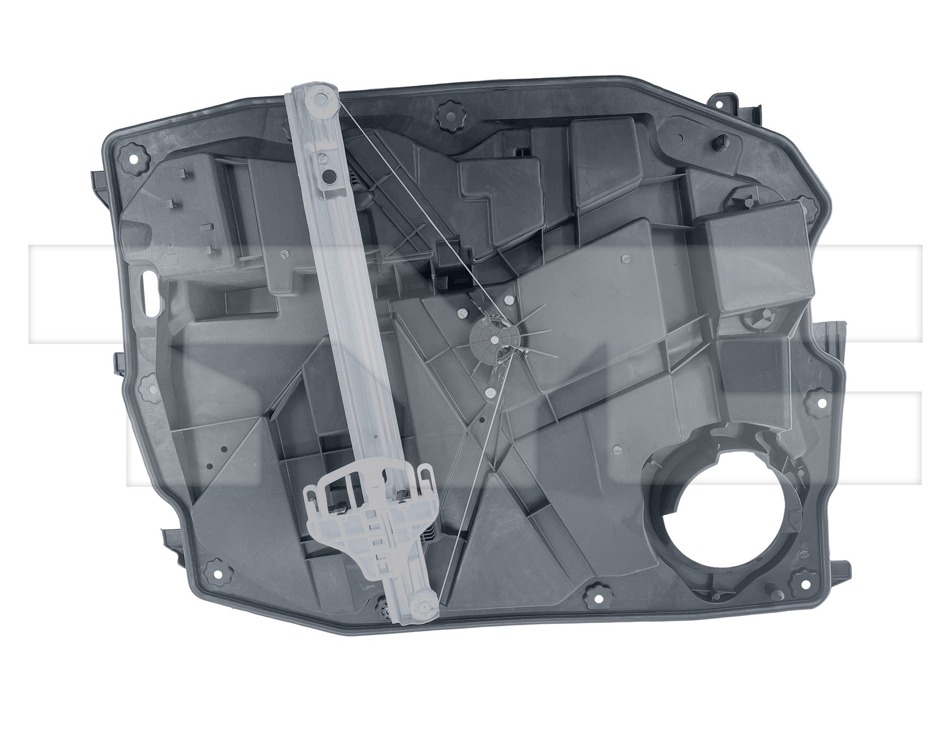 TYC Power Window Motor and Regulator Assembly 660827 image 3
