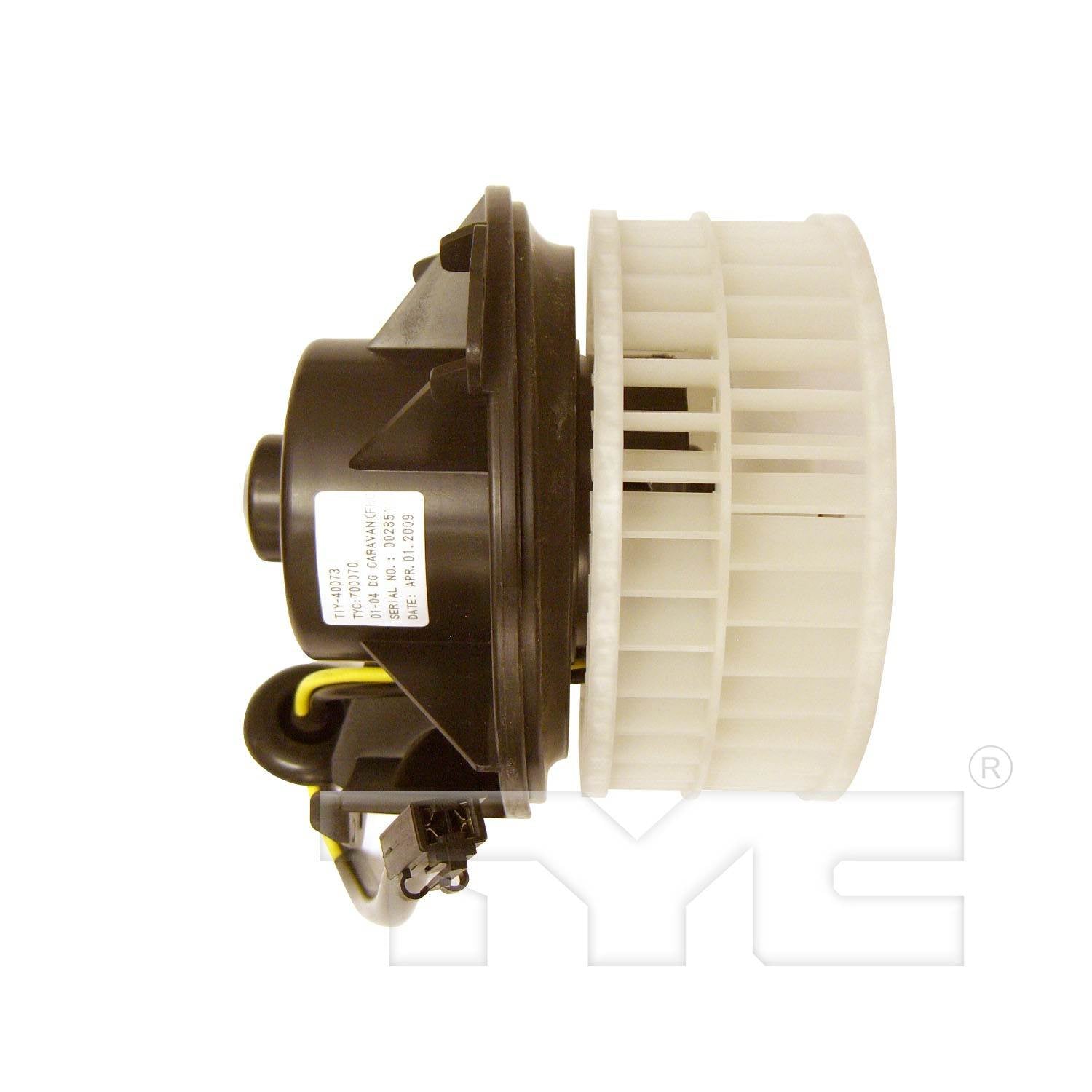 TYC HVAC Blower Motor 700070