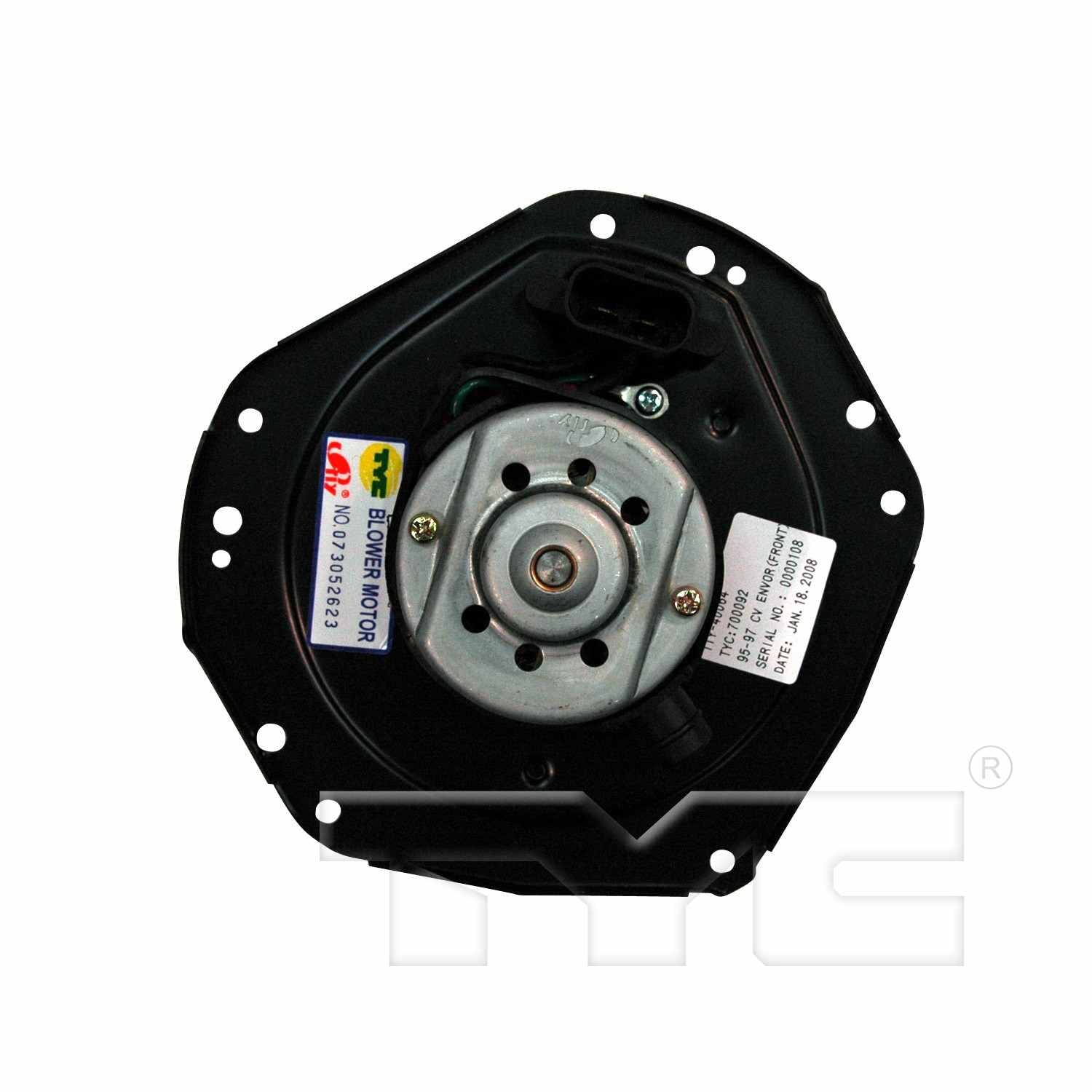 TYC HVAC Blower Motor 700092