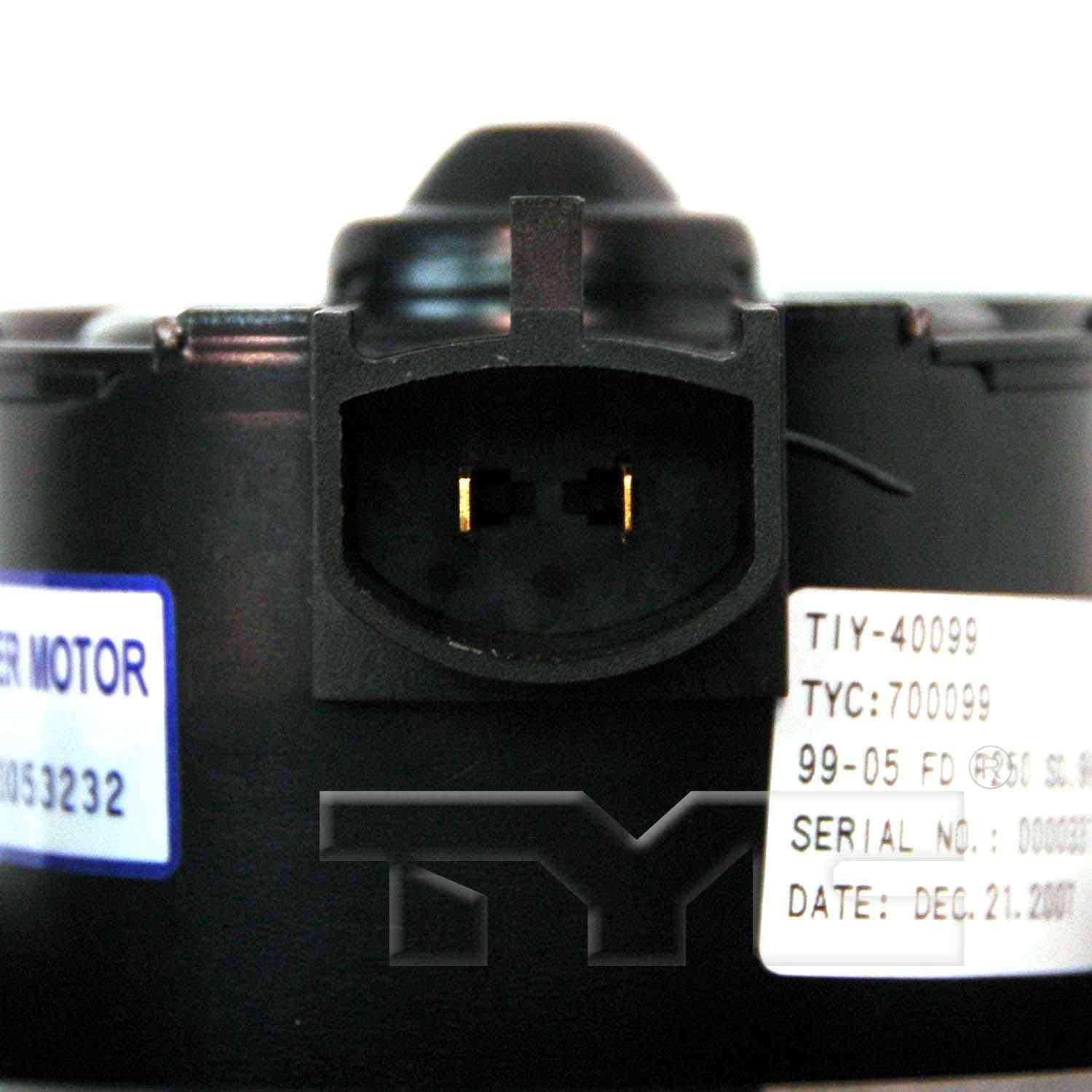 TYC HVAC Blower Motor 700099
