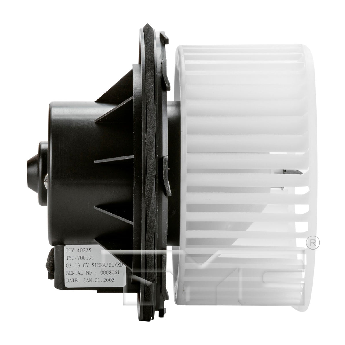 TYC HVAC Blower Motor 700191