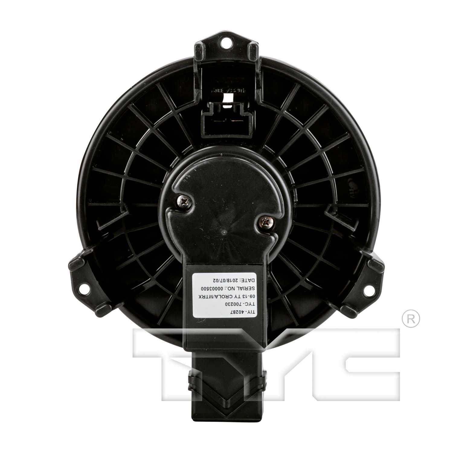 TYC HVAC Blower Motor