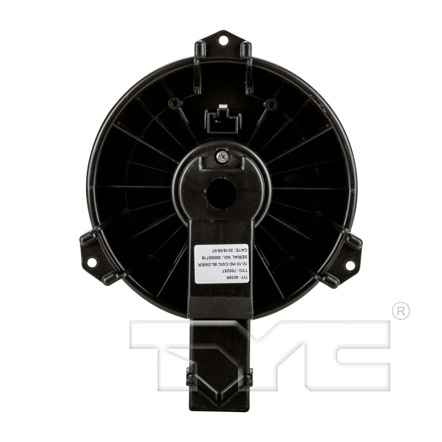 TYC HVAC Blower Motor 700257