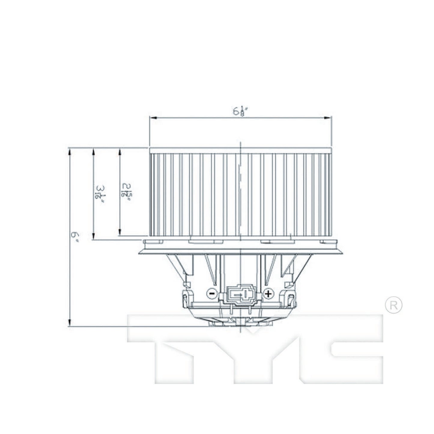 TYC HVAC Blower Motor 700263