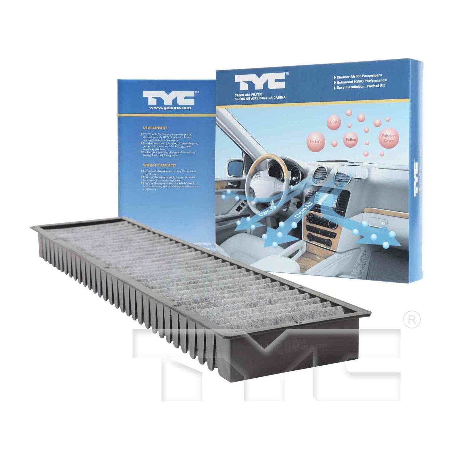 TYC Cabin Air Filter 800055C