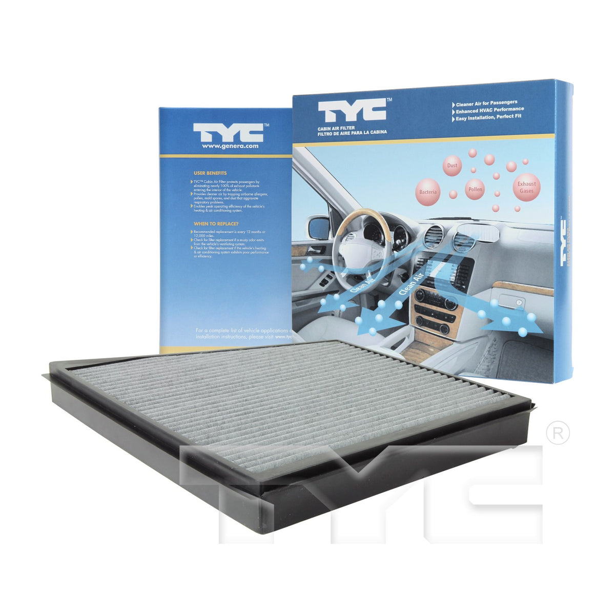 TYC Cabin Air Filter 800067C