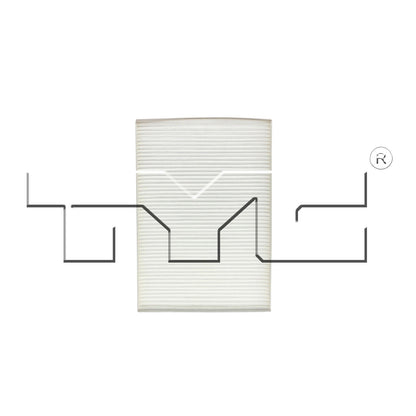 TYC Cabin Air Filter 800087P