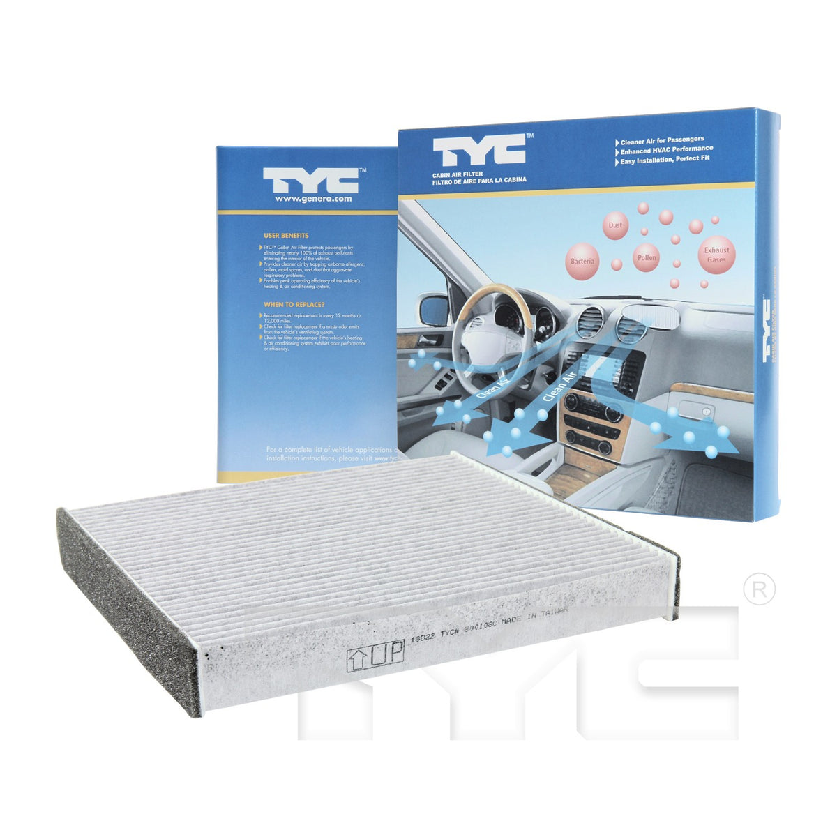 TYC Cabin Air Filter 800108C