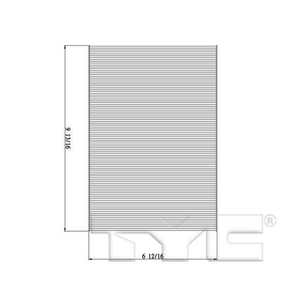 TYC Cabin Air Filter 800135P