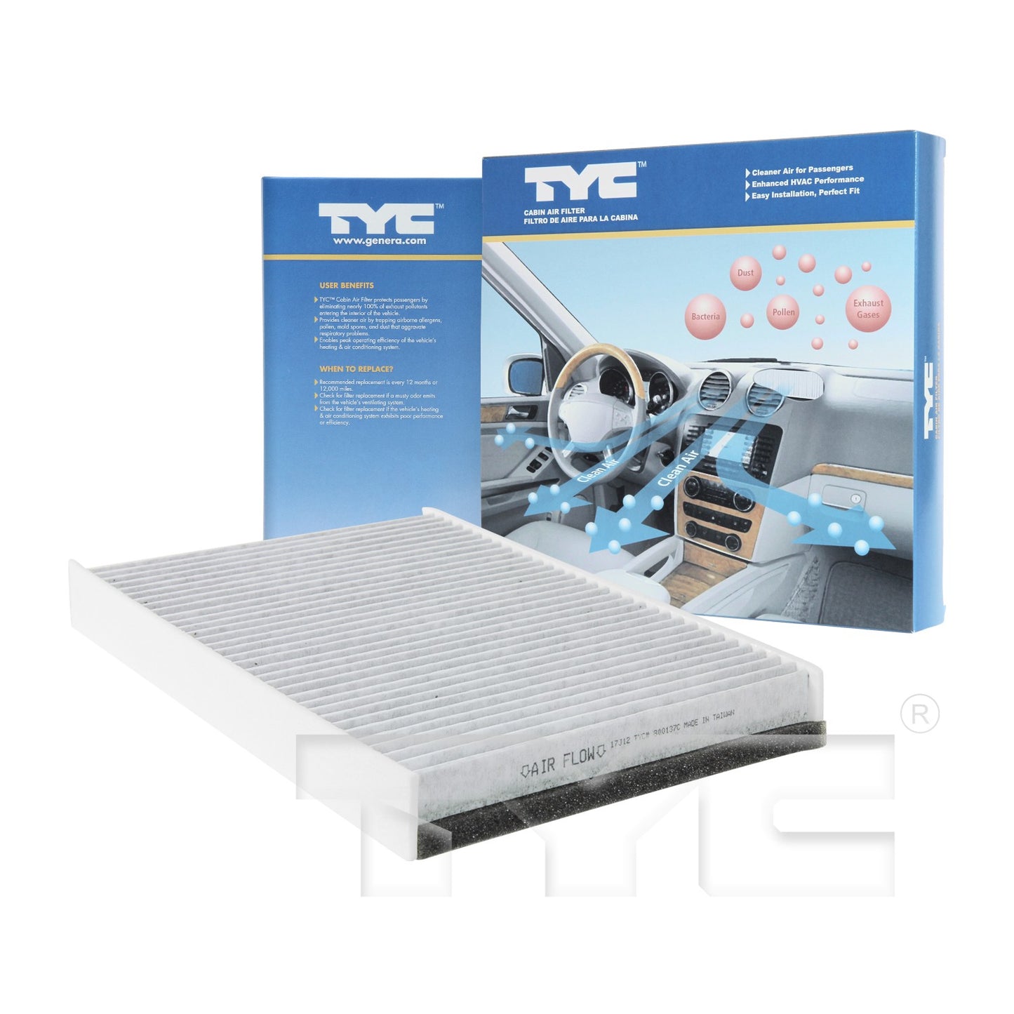 TYC Cabin Air Filter 800137C