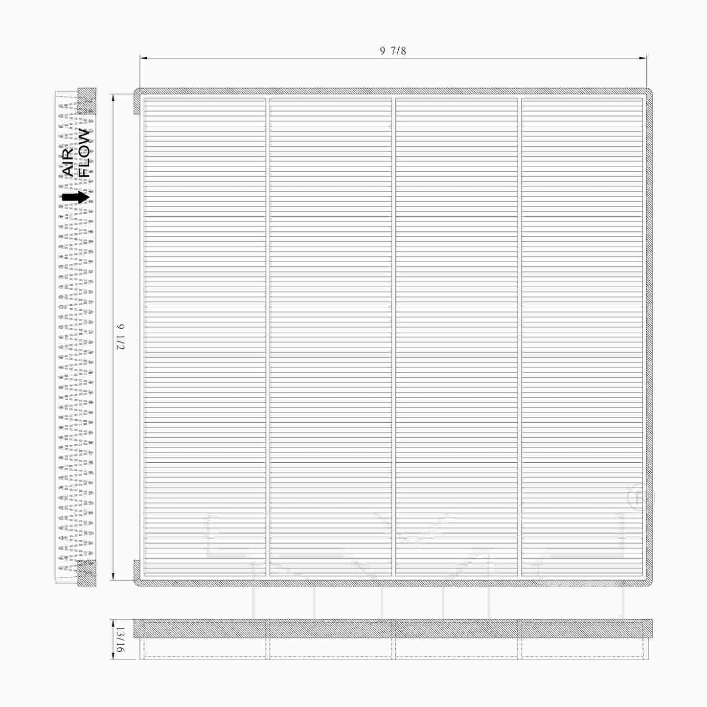 TYC Cabin Air Filter 800156P