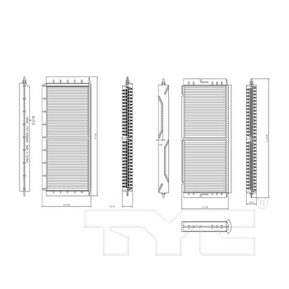 TYC Cabin Air Filter 800176P2