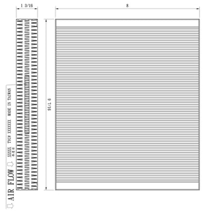 TYC Cabin Air Filter 800181P