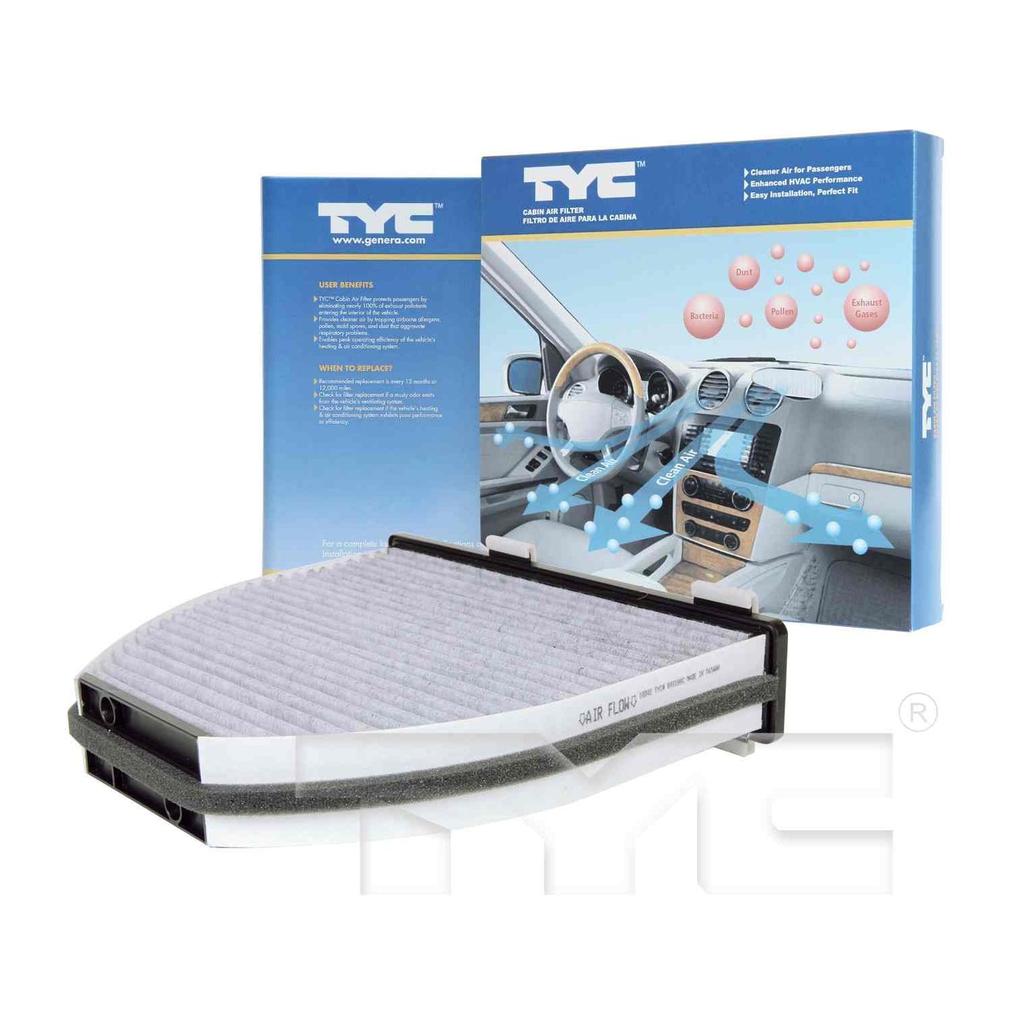 TYC Cabin Air Filter 800186C