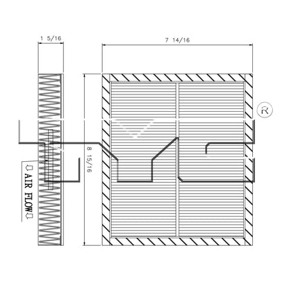 TYC Cabin Air Filter 800188C