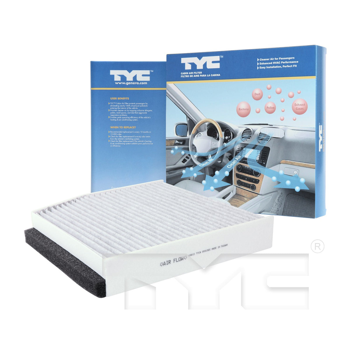 TYC Cabin Air Filter 800192C