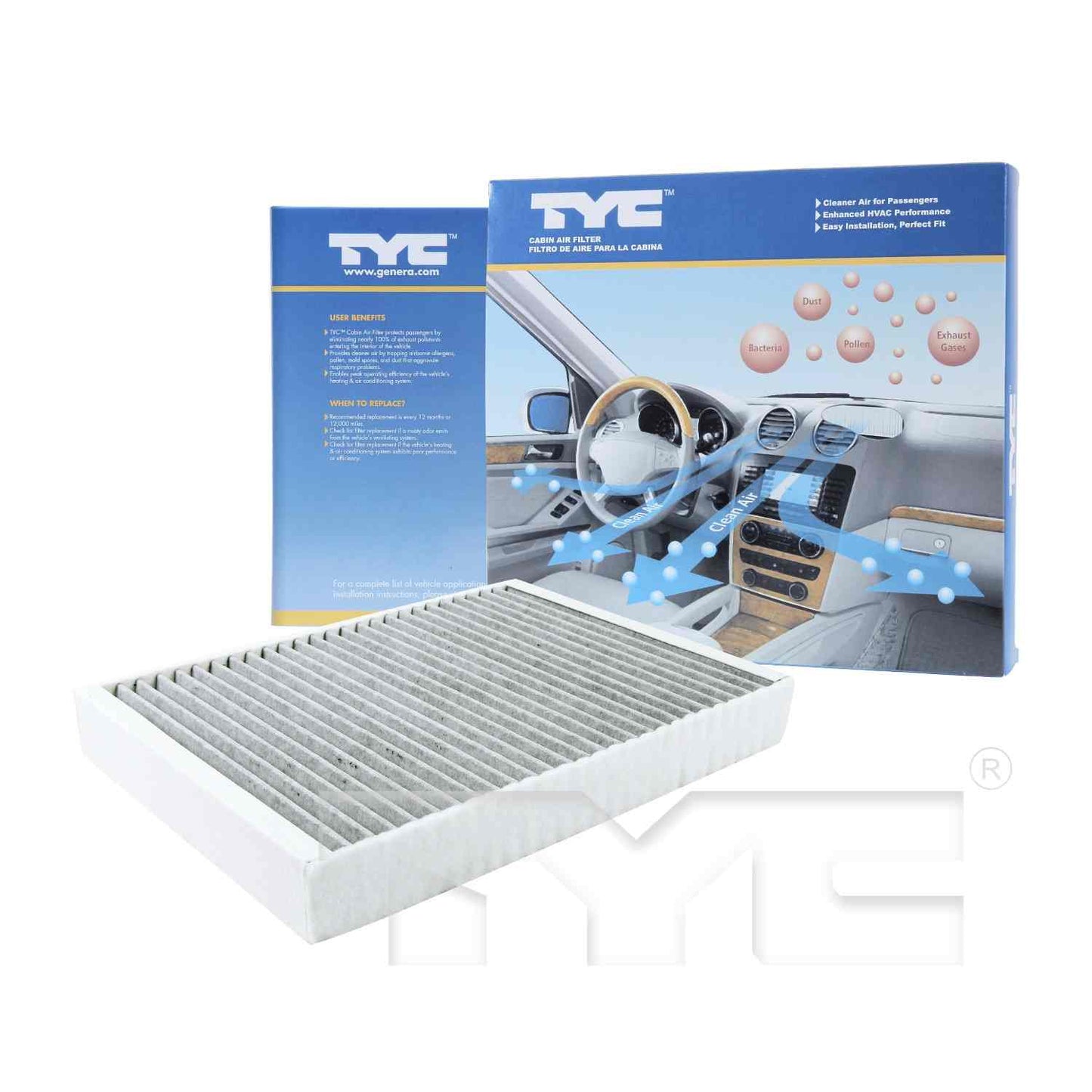 TYC Cabin Air Filter 800204C