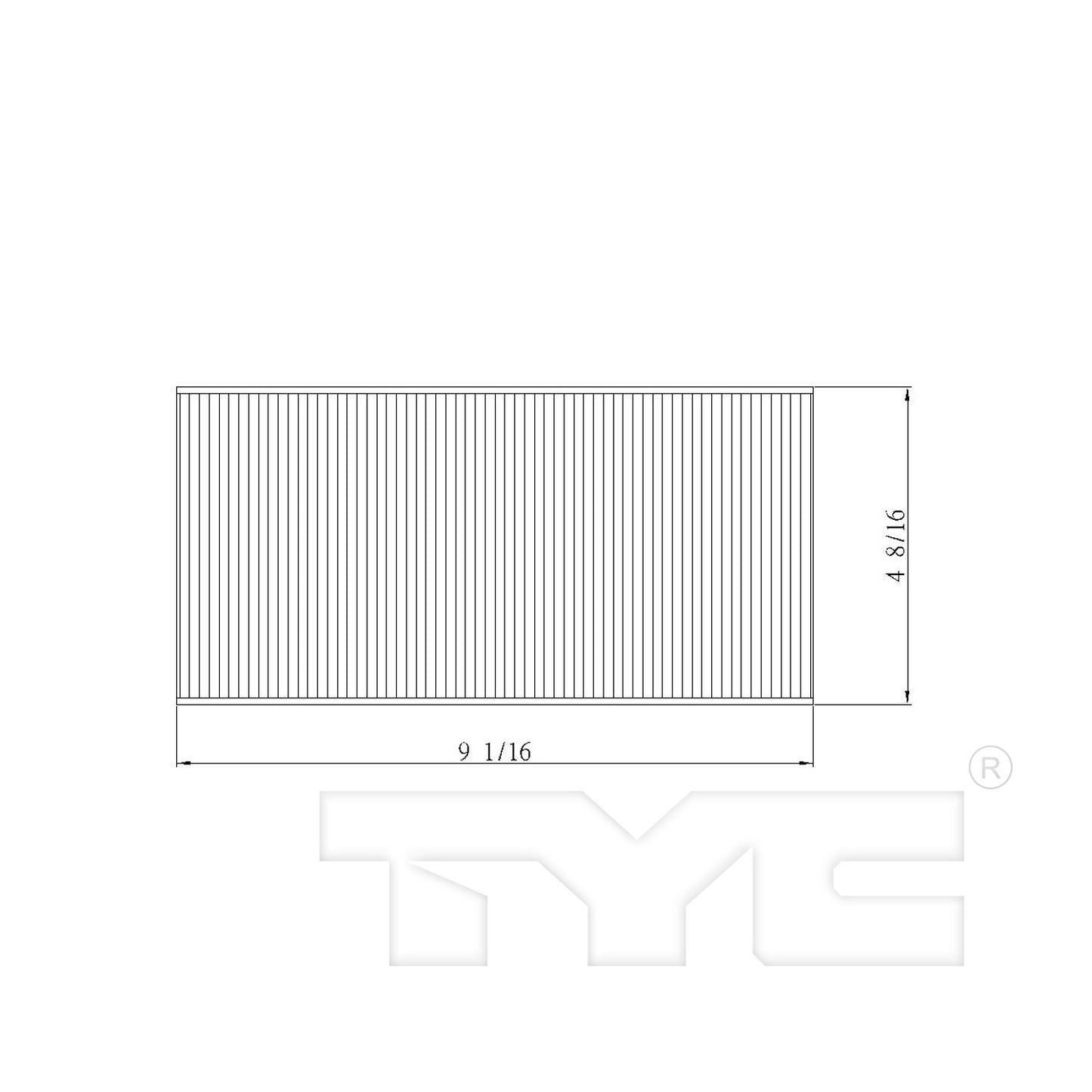 TYC Cabin Air Filter 800209C2