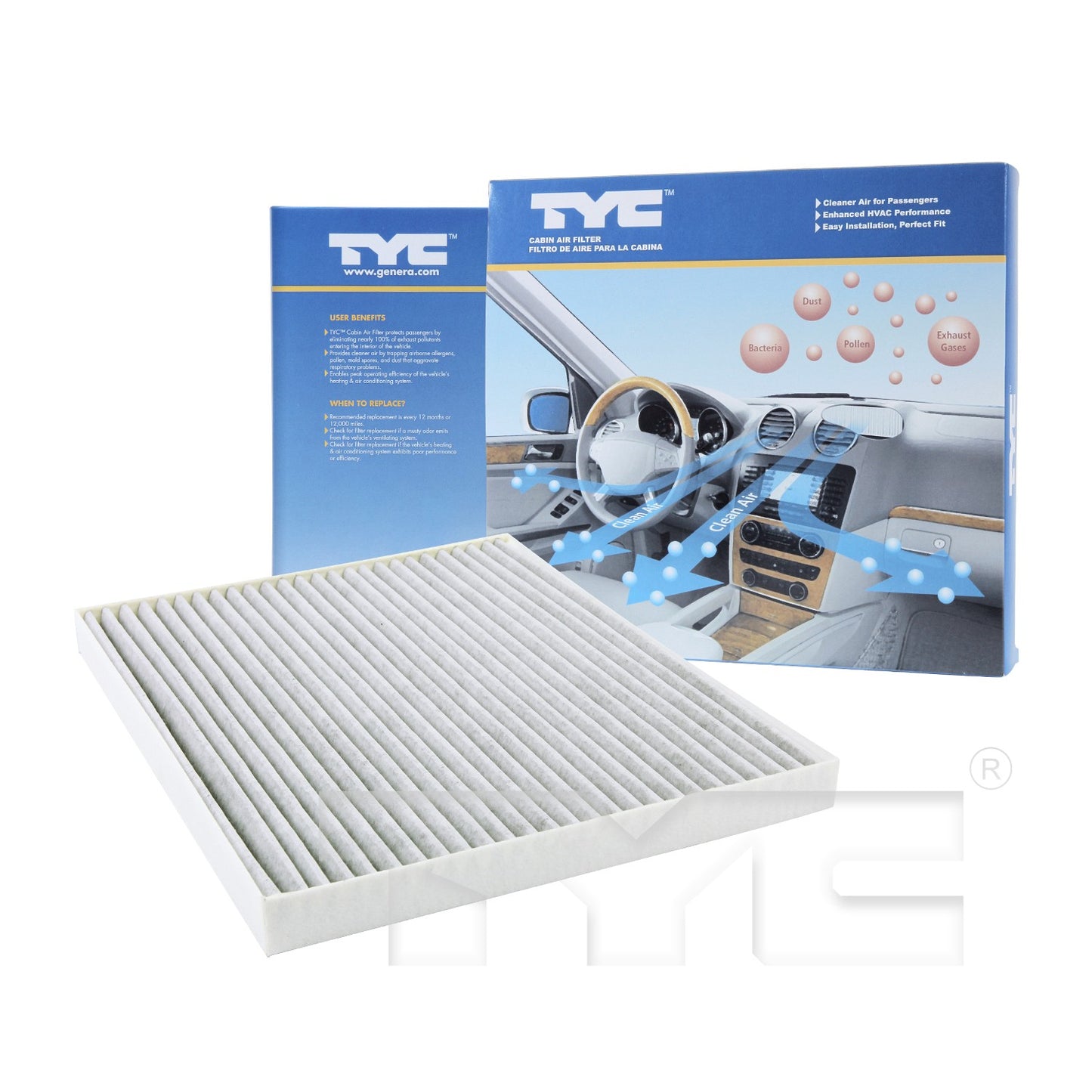 TYC Cabin Air Filter 800218C