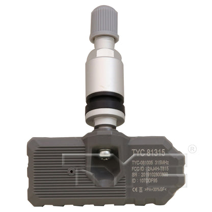 TYC Tire Pressure Monitoring System Programmable Sensor 81315