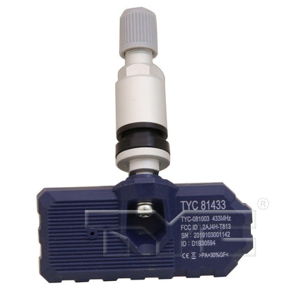 TYC Tire Pressure Monitoring System Programmable Sensor 81433