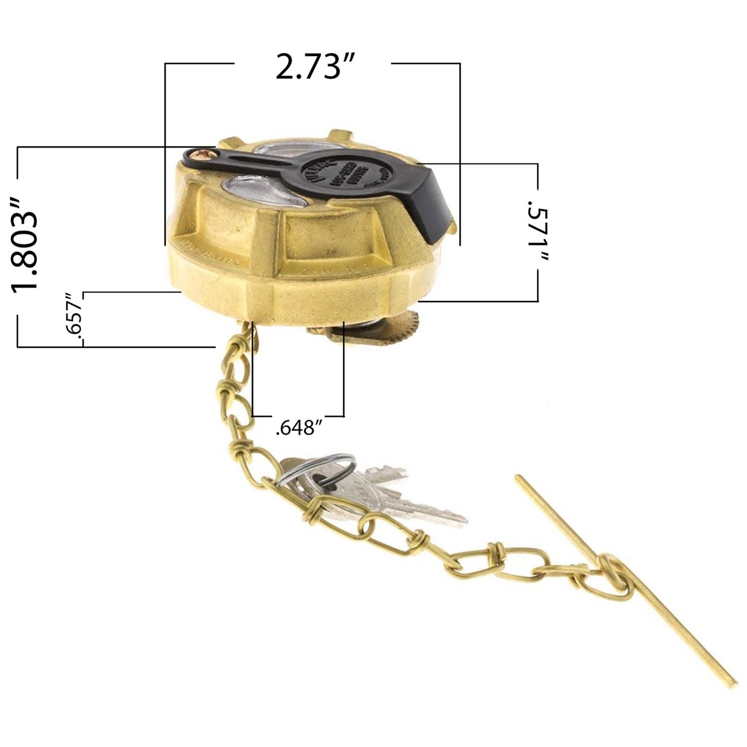 Motorad Fuel Tank Cap 2532-00