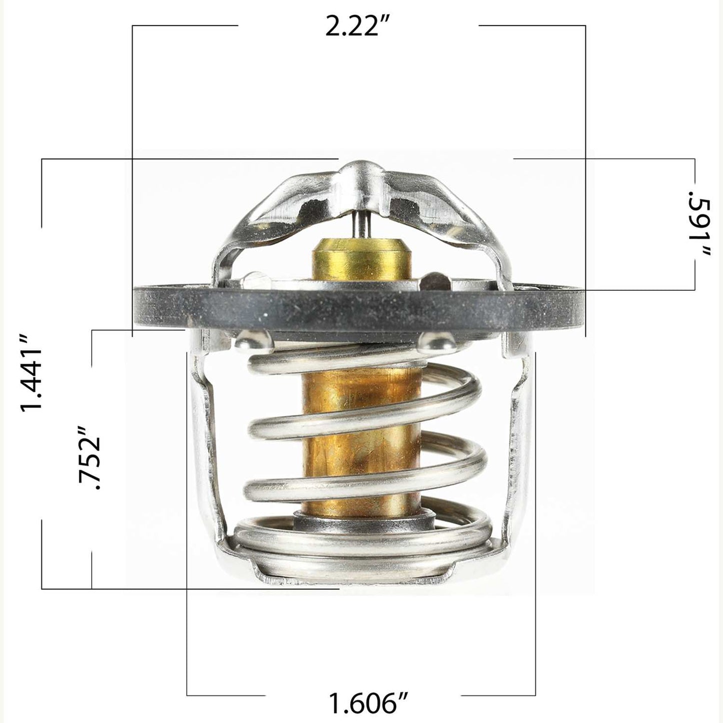Motorad Engine Coolant Thermostat 4057-85