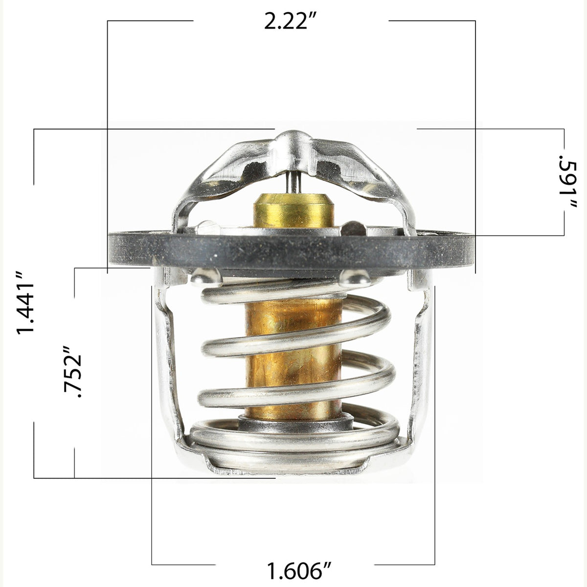 Motorad Engine Coolant Thermostat 4057-85
