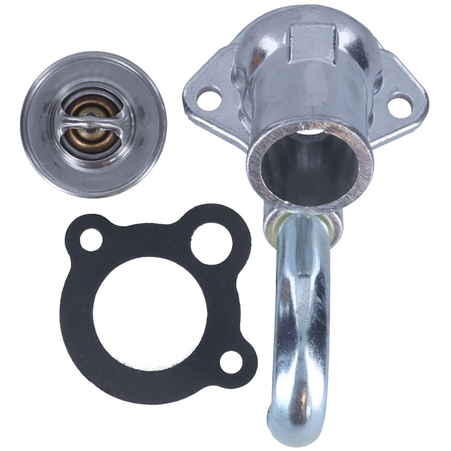 Motorad Engine Coolant Thermostat Housing Assembly  top view frsport 4841KTFS