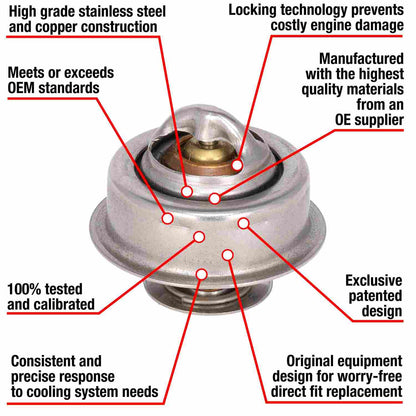Motorad Engine Coolant Thermostat 7216-192