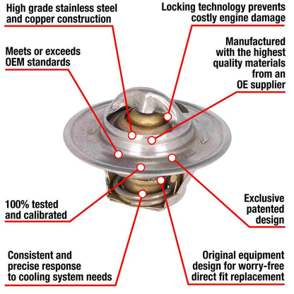 Motorad Engine Coolant Thermostat 7223-192