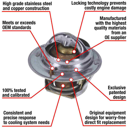 Motorad Engine Coolant Thermostat 7239-192