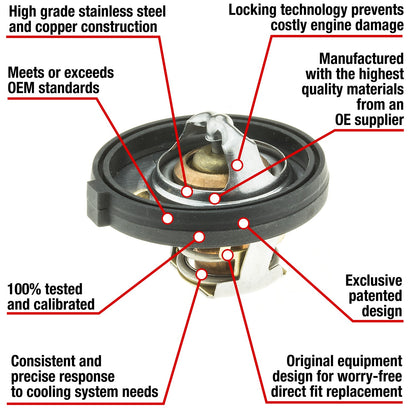 Motorad Engine Coolant Thermostat 7340-180