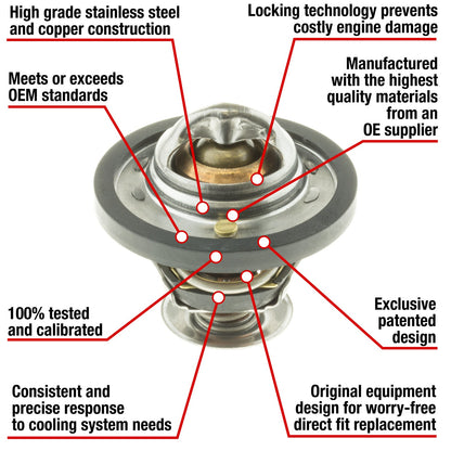 Motorad Engine Coolant Thermostat 7441-170