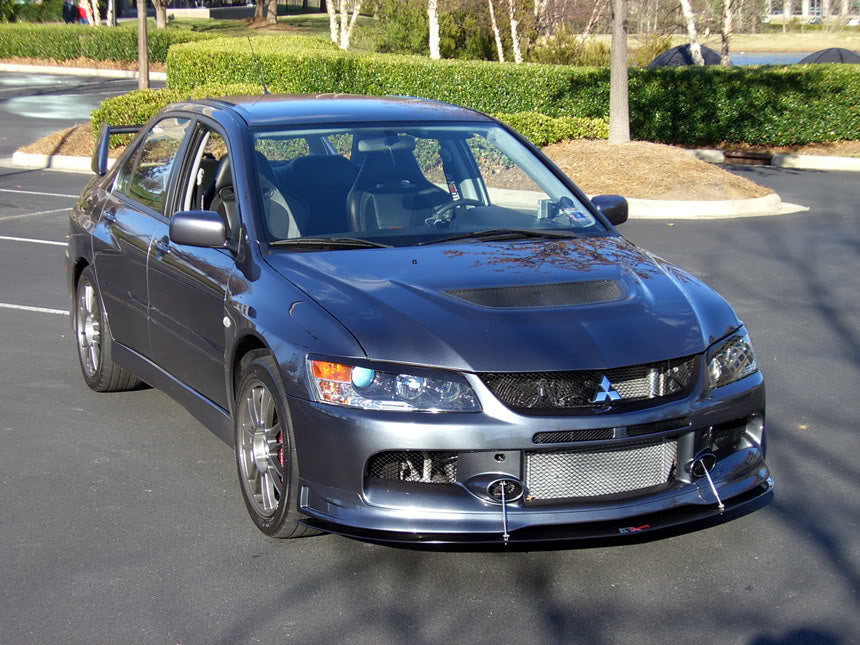 APR Mitsubishi Evolution 9 (Evo 9) Carbon Fiber Front Wind Splitter 2006-2007