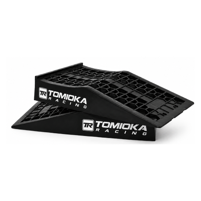 Tomioka Racing (TR) TR Super SLOPE-S Low Profile Wheel Ramps for Lowered Cars, Sports Cars & EVs TR-SLOPE-S