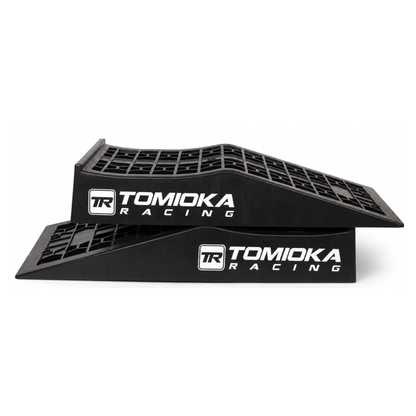 Tomioka Racing (TR) TR Super SLOPE-S Low Profile Wheel Ramps for Lowered Cars, Sports Cars & EVs TR-SLOPE-S