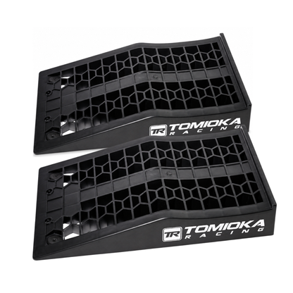 Tomioka Racing (TR) TR Super SLOPE-S Low Profile Wheel Ramps for Lowered Cars, Sports Cars & EVs TR-SLOPE-S