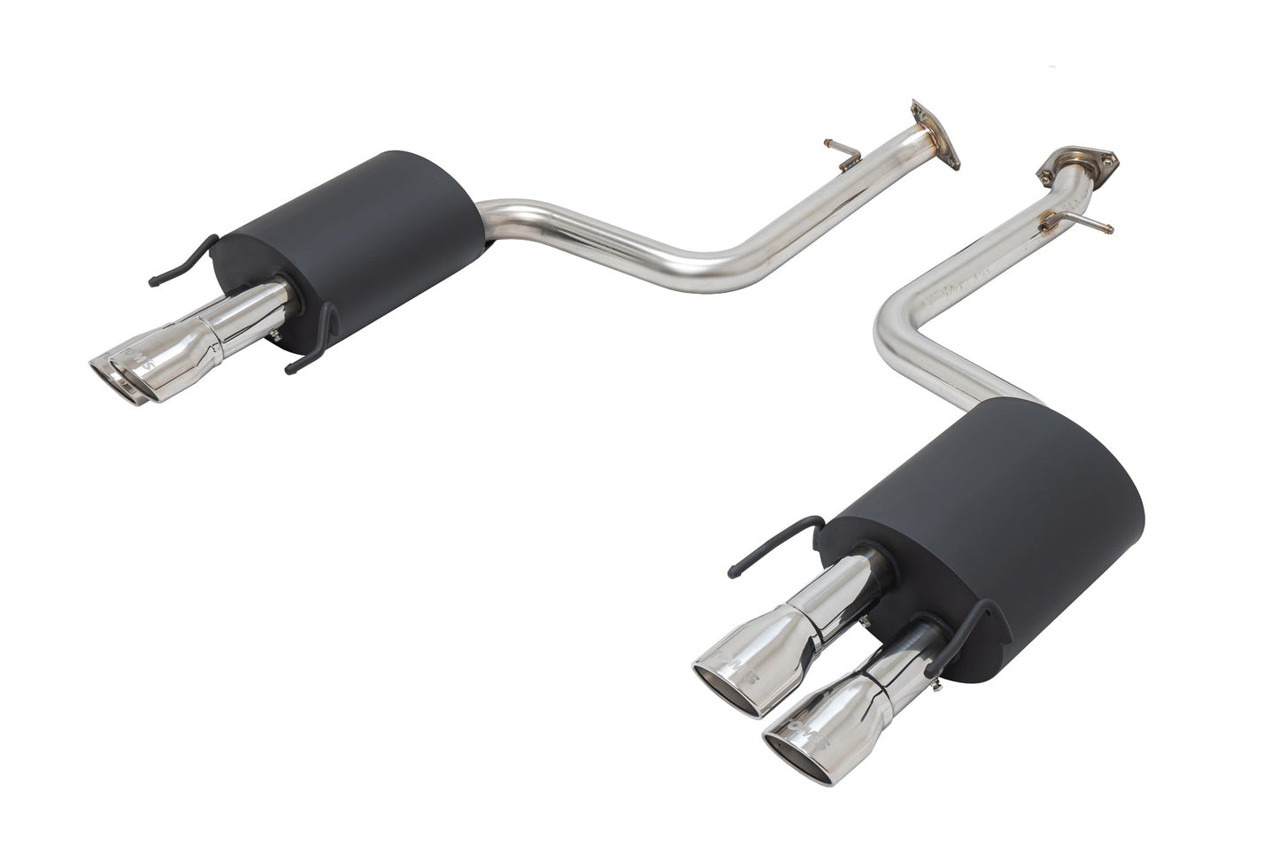 TOM'S Racing KN Edition Stainless Exhaust System (TOM'S Barrel/Stainless Tips) for 2016-2020 Lexus GSF