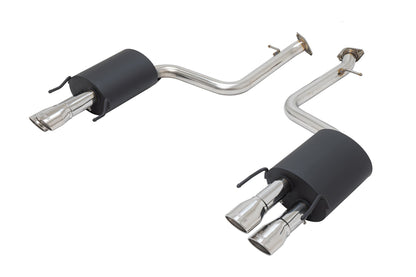 TOM'S Racing KN Edition Stainless Exhaust System (TOM'S Barrel/Stainless Tips) for 2016-2020 Lexus GSF