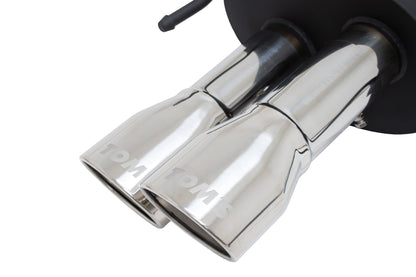 TOM'S Racing KN Edition Stainless Exhaust System (TOM'S Barrel/Stainless Tips) for 2016-2020 Lexus GSF