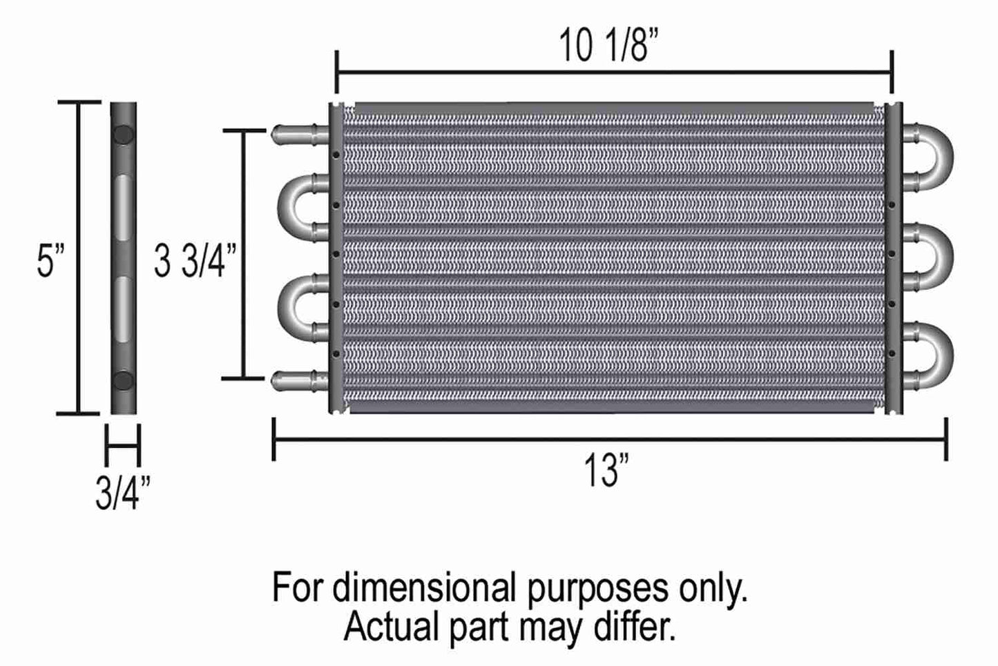 Derale Automatic Transmission Oil Cooler Kit 12901